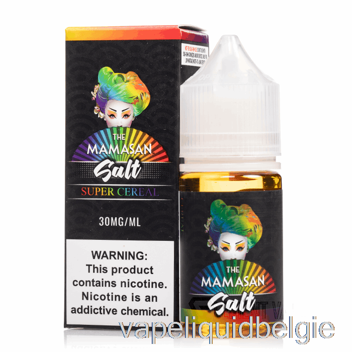 Vape Vloeibare Supergranen - Het Mamasanzout - 30 Ml 30 Mg